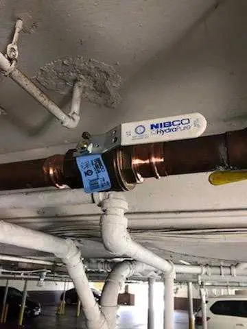 Copper pipe repair and valve work for Backflow Testing in Hammond