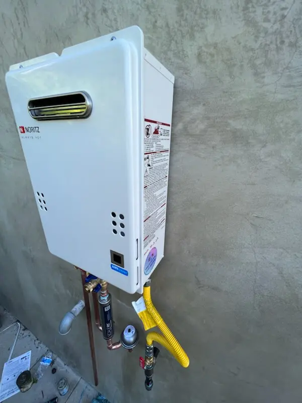 Tankless water heater installation for Hammond homes